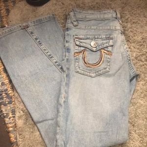 Light blue true religion jeans